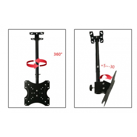 Giá treo Tivi thả trần RM510 Xoay 360 độ – Hàng nhập khẩu 24-43Inch - 5
